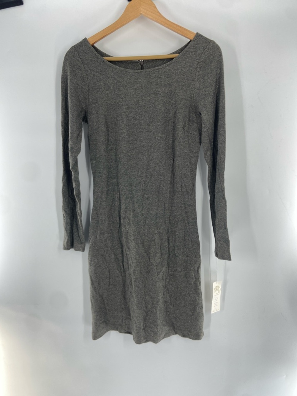 Only Hearts Gray Long Sleeve Dress Size M NWT
